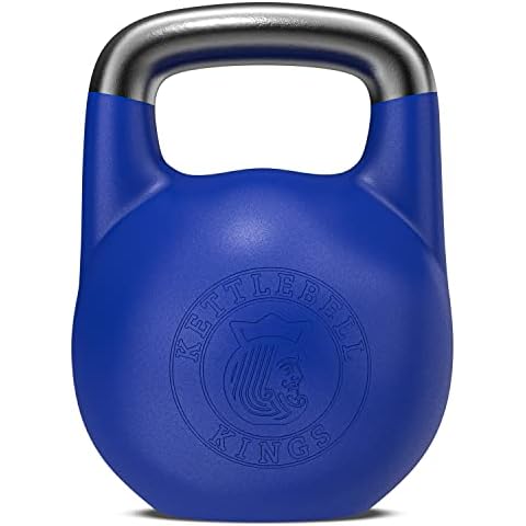 Kettlebell Kings | Competition Kettlebell Weights (8-48 KG) For Women & Men | Designed For Comfort in High Repetition Workouts | Superior Balance For Better Workouts Cover