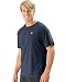 Champion Men's Vapor 6.2 Run Tee, Navy Heather, Large