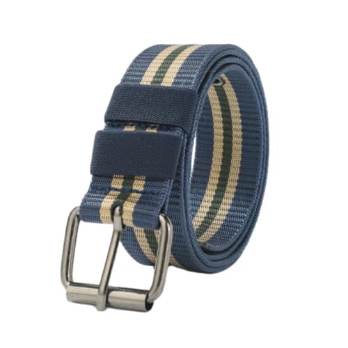Men'S Fashion Wear-Resistant Breath Pin Buckle Sports Canvas Belt For Training Shorts Jeans