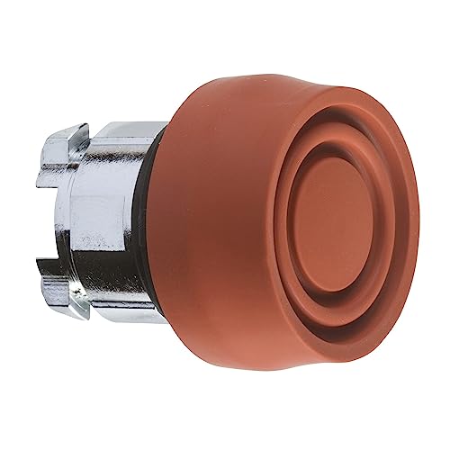Cabeza pulsador capuchon silicona rojo pour commande industrielle