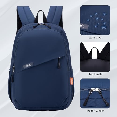 SUCIKORIO 40x30x15cm British Airways Wizzair Reiserucksack Handgepäck Flugzeug, Wasserdicht Nylon Handgepäck Travel Rucksack mit 14 Zoll Laptopfach Daypack für Damen, Herren, Reisen, Eurowings