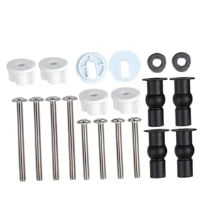 Lurrose 1944 Toilettensitzschrauben-Set 2 Sätze