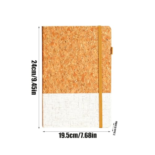 Cuaderno escolar de corcho con cierre elástico para evitar pérdidas 6