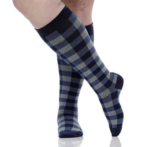 Image of VIM & VIGR Cotton 20-30 mmHg Graduated Compression Socks