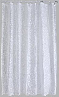 Aqualona Shower Curtain-100% PEVA-Water Repellent, Mildew Resistant, Soft Luster Finish, Cream, 180cm x 180cm