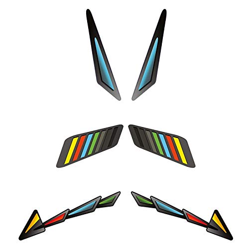 Autographix Activa 5G Colorful Scooter Graphic Stickers - Set of 6 pcs ...