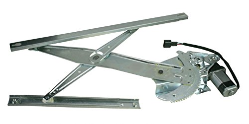 Image of TRQ Front Driver Side Power Window Motor and Regulator Assembly Power Without Auto Down Feature Compatible with 2004-2006 Dodge Durango
