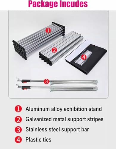 Stand d'affichage portable pour éliminer les plis de vos bannières - 6