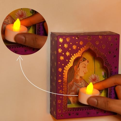 Paper Deep Dwar (Pack Of 6) | Home Decor | Diwali Decoration| Festive Decor | Wall Decor | Traditional Jharokha Box | Diy Craft |