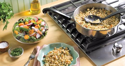 Image of Farberware Classic Series Stainless Steel Saute Pan with Lid, 2.75-Quart Kitchenware, Silver