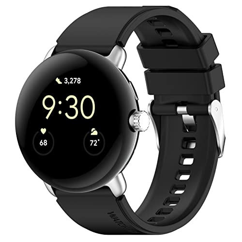Correa de silicona para reloj inteligente Google Pixel Watch miniatura 1