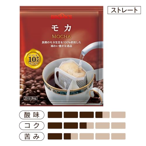 BROOK'S モカ ドリップバッグコーヒー 10g×72袋