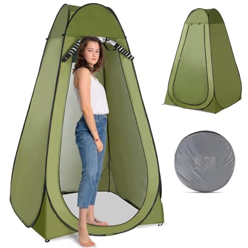 Carpa de ducha portátil GERRIT para exteriores miniatura 1