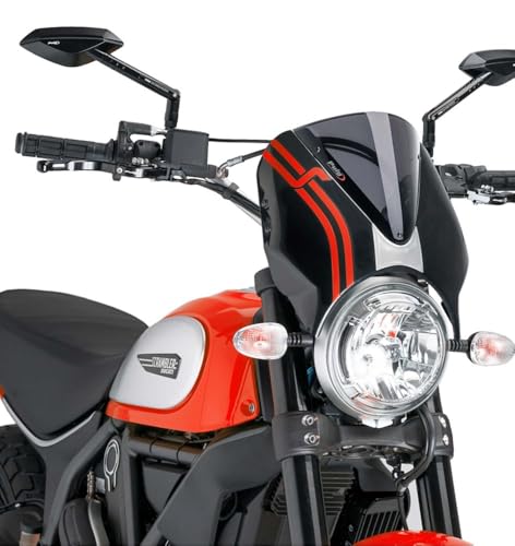 Puig 7652F Black and Dark Smoke WindShield (New Generation BMW F800R 15'-17') by Puig - Image 8