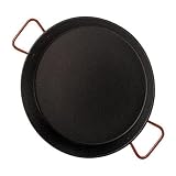 Paellera Valenciana Antiadherente Para 16 Personas 55 cm.