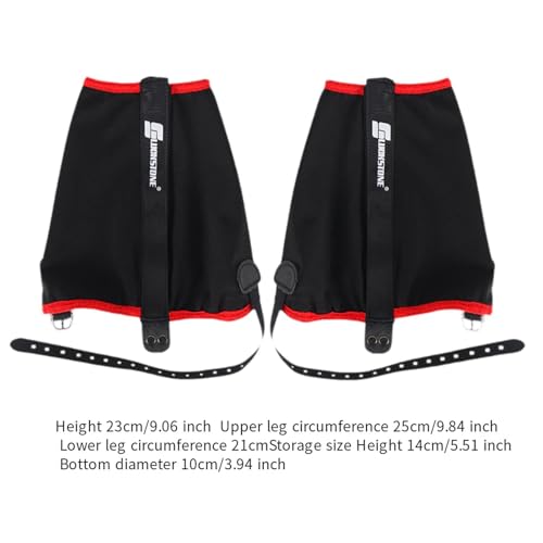 Garende Capas para botas de perna, capas para botas de caminhada, capas para calçados para corrida,