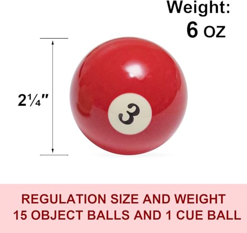 image for YDDS Billiard Balls Set 2-1/4
