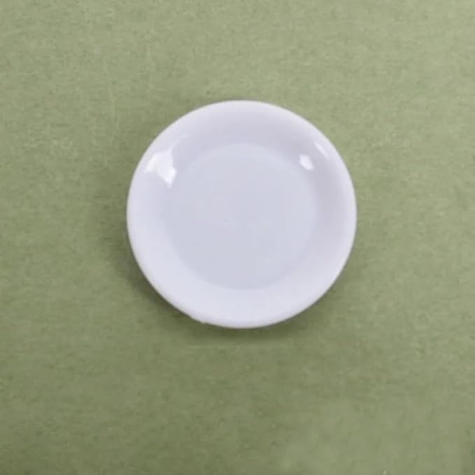 M01633-B 1pc Miniature Plate 35mm 1:6 Scale for Diorama or Puppet