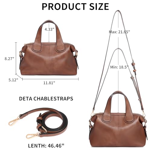 Bolso tote satchel FALAN mule vegano con correa ajustable miniatura 5