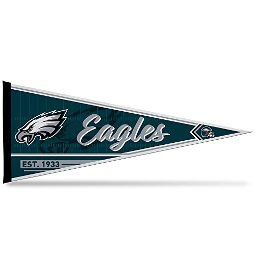 Image of Rico Industries NFL Football Classic 12 inch x 30 inch Felt Wall Decor Pennant - Great for Home /Bed Room /Man Cave Decor