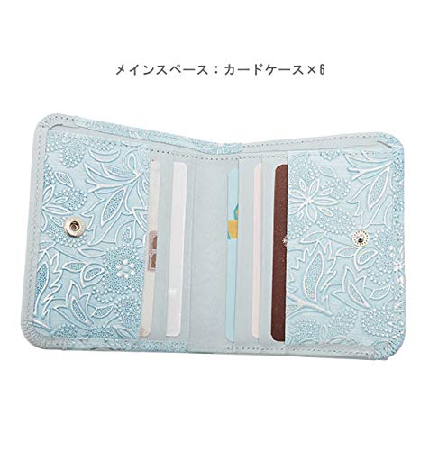 ARUKAN アルカン クレア 1411674 レザーパールフラワー 二つ折り札入れ Amazon.co.jp: ARUKAN アルカン クレア 1411674 レザーパールフラワー