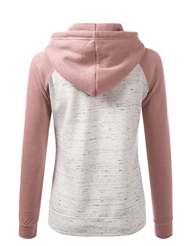DOUBLJU Basic Lightweight Pullover Sweater Top Essential Comfy Casual Hoodie Sweatshirt for Womens Clothes with Plus Size