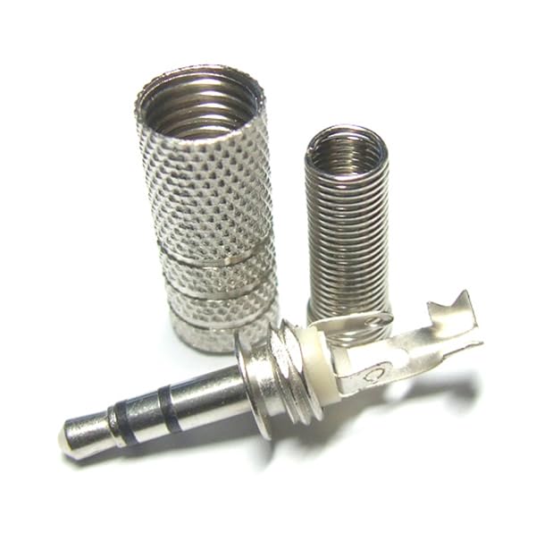 Wiring Connecting Terminals - Male Stereo 3.5mm Plug Headphones Speaker Cable