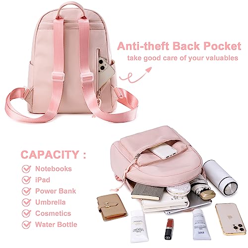 Image of BTOOP Mini Backpack Women Girls Water-resistant Small Backpack Purse Shoulder Bag for Womens Adult Kids School Travel
