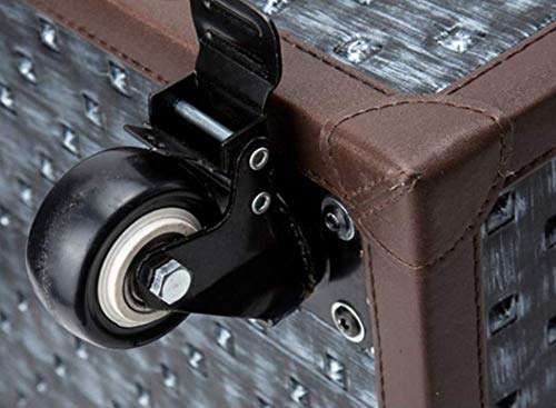 BYCDD Trolley Kosmetikkoffer Schminkkoffer, Multikoffer Etagenkoffer Taschen mit 360° Rollen Tragbarer Abnehmbar Beauty… – Bild 3