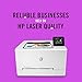 HP LaserJet Pro M254dw Wireless Color Laser Printer, Works with Alexa (T6B60A)