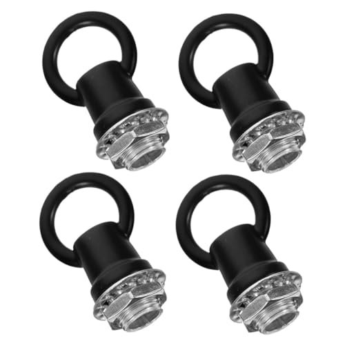Happyyami 4pcs Heavy Duty Ceiling Hook for Lanterns Light Fixtures Closed Lantern Hanger Ceiling Fastener for Commercial Lighting