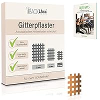 ZiATEC Cross Tapes 102 | 204 | 306 Pièces De Pansements Croisées, Patchs D'acupuncture Avec Boîte De Protection Et Pince à épiler, Taille:boîtier D'alimentation, Couleur:Mélanger - 306 Pièces