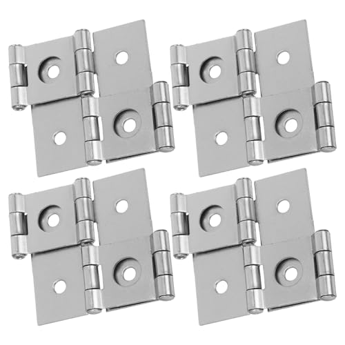 VALICLUD 4 piezas Bisagras de Hierro para Puertas Batientes de Doble Eje Diseño Robusto para Instalación Fácil Alta Estabilidad y Resistencia para Uso Intensivo Exteriores y Salones de