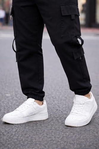 Image of Mack Jonney Men's Solid Joggers | Solid Design | Regular Fit | Casual & Athleisure Wear |Pack of 1-MMJ-79