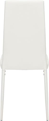 Miniatura 7 de Juego de 6 sillas de comedor y cocina con respaldo alto, silla moderna con textura de pelado, respaldo alto, sillas laterales de cocina para