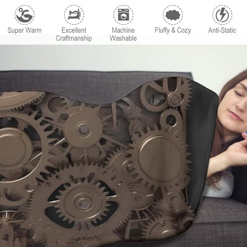 Couverture de plage circulaire steampunk grande taille 150cm franges