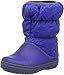 Produktbild Crocs Winter Puff Boot Kids, Unisex - Kinder Schneestiefel, Blau (Cerulean Blue/Light Grey), 23/24 EU(UK C7)