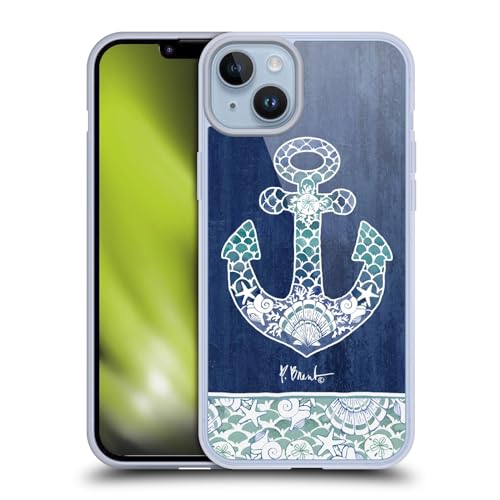 Funda de gel Paul Brent Ancla Océano para iPhone 14 Plus