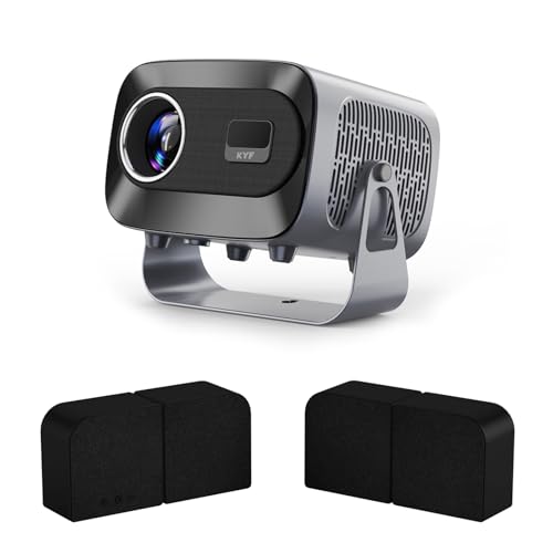 Vidéoprojecteur Ultra HD 4k Android 13 avec Mur d’Enceintes Bluetooth Modulables 20W