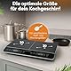 ProfiCook® Induktionskochplatte 2 Platten | heiß in Sekundenschnelle | 10 Stufen | Timer | bis 240°C Induktionsplatte doppelt | Induktionskochfeld 2 Platten | Induktionskochplatte | PC DKI 1067