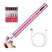 Produktbild Elektrisch Nagelfräser, Bilisder Elektrisch Maniküre Set Wiederaufladbare Elektrisch Nagelfeile Kit Acryl Nagelwerkzeuge für die Nagelpflege, Nagelpoliermaschine, Maniküre Pediküre Maschine (Pink 2)