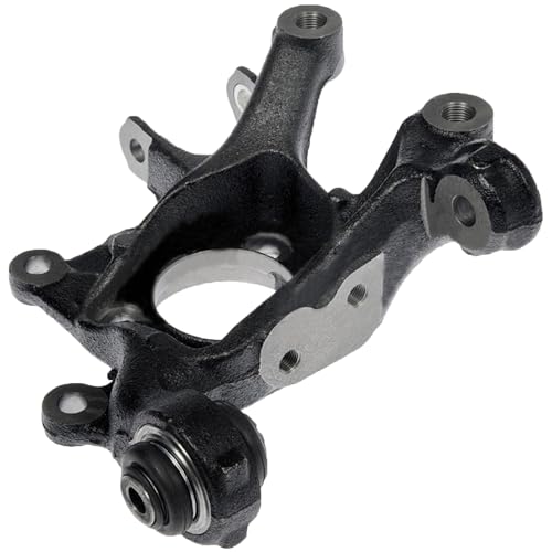 Image of Detroit Axle - Rear Left Steering Knuckle for Toyota 2006-2018 RAV4 2015-2019 Lexus NX200t NX300 NX300h, Driver Side Steering Knuckle Assembly 2016 2017 2018 Replacement