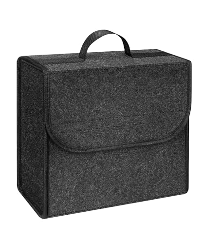 Xibao 30x15x30CM Organizador Maletero Coche,Bolsa Maletero Coche,Accesorios para Coches,Organizador para Herramientas y Limpieza,Apto para Todo Tipo de Coches,Camionetas,SUV y Autocaravanas