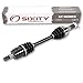 Sixity XT CV Axle compatible with Honda 44350-HR4-A21 44220-HR3-A21 44350-HR4-A22 44220-HR3-A21