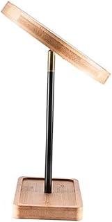 DOITOOL Led Lighted Makeup Mirror Wooden Tabl...