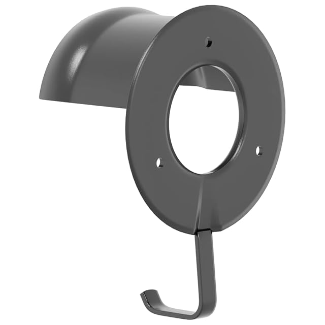 Foto 7 de 8 de vidaXL Soporte para Bridas de Pared Hierro Negro