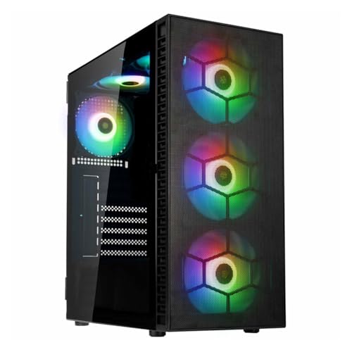 PALICOMP Water Cooled Gaming PC AMD RYZEN 7 5700G 3.8Ghz/4.6Ghz 8 Core 16 Threads - 16GB RAM - 960GB SSD - 2TB HDD - WIFI - NO OS - GTX1650 4GB - CAS1B