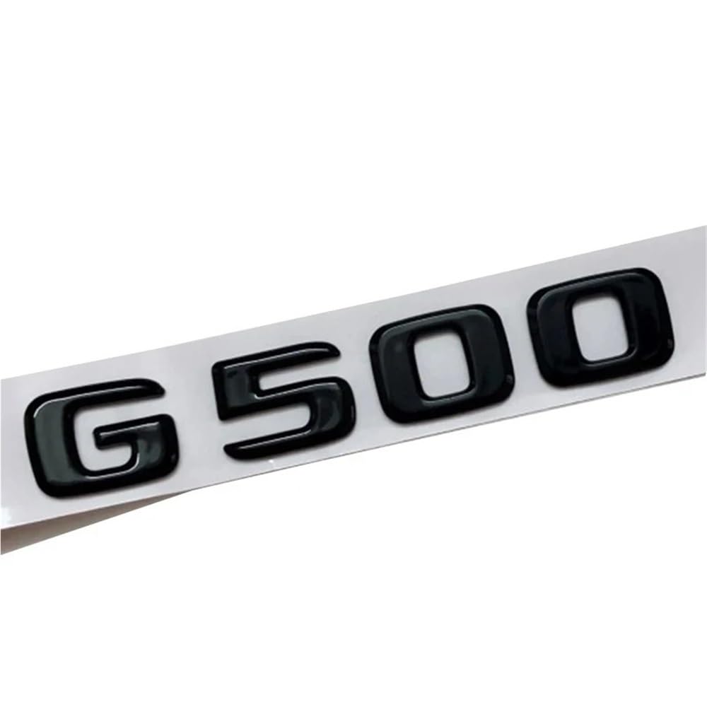 Emblème G500 4MATIC ABS Noir Sublimera Votre Mercedes