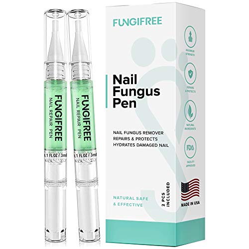 FungiFree Toenail Fungus Treatment -Made In USA, All Natural Nail Repair Pen with Lavender and Tea Tree Oil  Eliminate Nail Fungus and Strengthen Brittle Fingernails