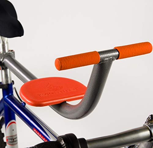 Tyketoter Front-Mount Child Bike Seat - Fits All Types Of Adult Bicycles Compatible With Women's Folding & Mountain Bikes - Portable Tool-Free Quick-Release Upgrade Attachment For Children 2-5 #TOP3